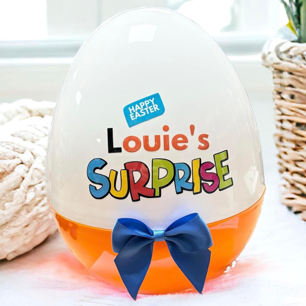 Personalised GIANT fillable egg!