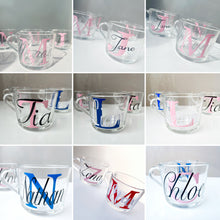 Load image into Gallery viewer, Personalised Glass Mugs
