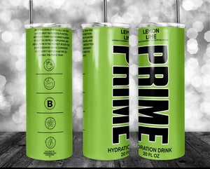 Prime Drink Tumbler - Green